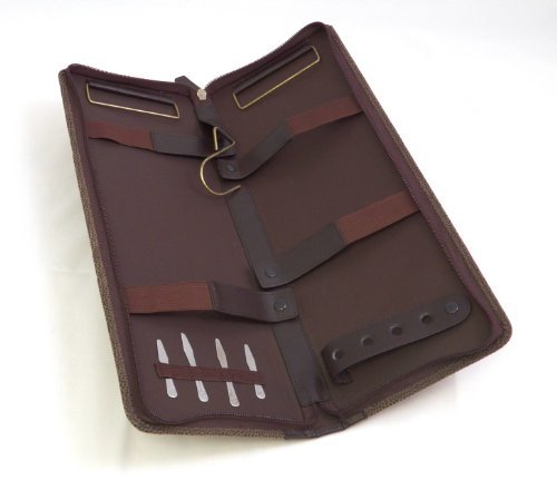 leather tie travel case