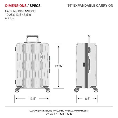 Shop SwissGear 7272 Energie Hardside Expandab – Luggage Factory