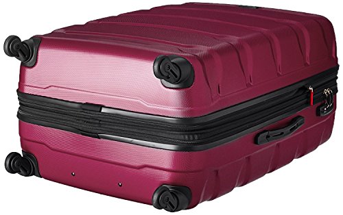 samsonite pink luggage