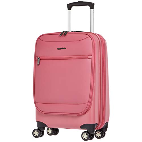 pink softside luggage