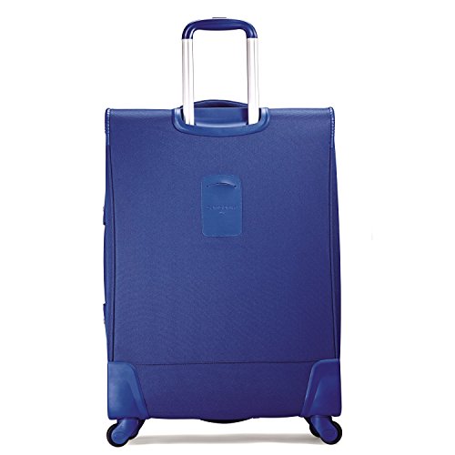 royal blue suitcase