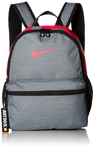 nike backpack grey and pink