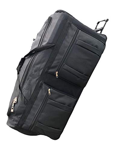Gothamite 36-inch Rolling Duffle Bag with Wheels | Luggage Bag | Hockey ...