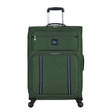 Skyway Kennewick 25" Spinner Upright Suitcase, Cypress Green
