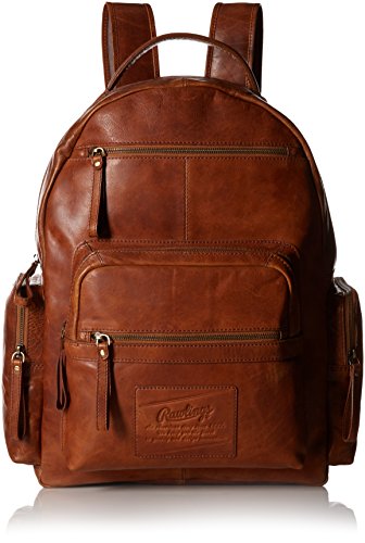 rawlings leather backpack