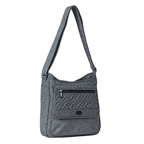 Lug Women'S Hopscotch Shoulder Bag, Heather Grey, One Size