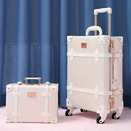 Shop urecity Womens Luxury Vintage Trunk Lugg – Luggage Factory