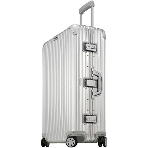 silver rimowa luggage