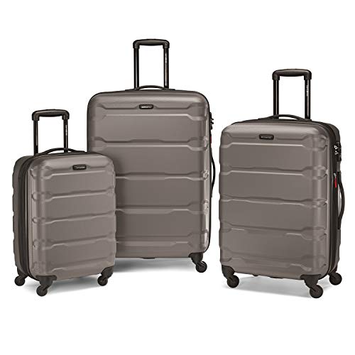 samsonite silver suitcase