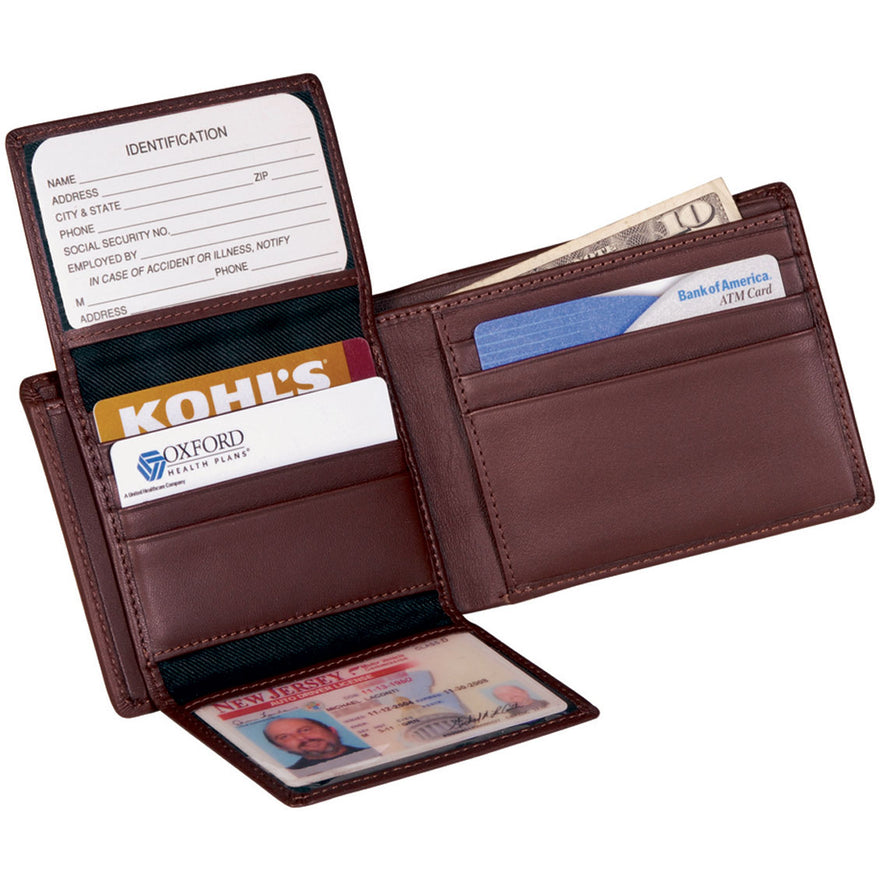 Royce Leather Executive Men's Bifold Wallet