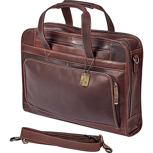 Claire Chase Legendary Professional Briefcase, Dark Brown, One Size