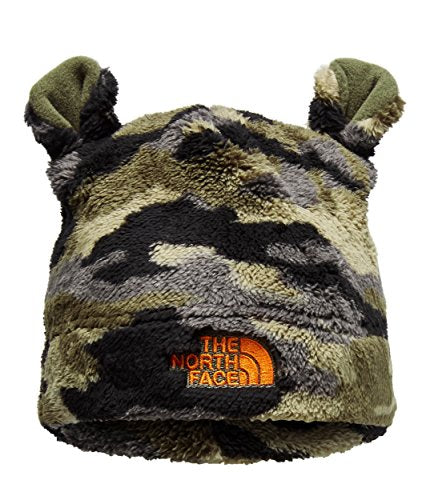 north face camo beanie