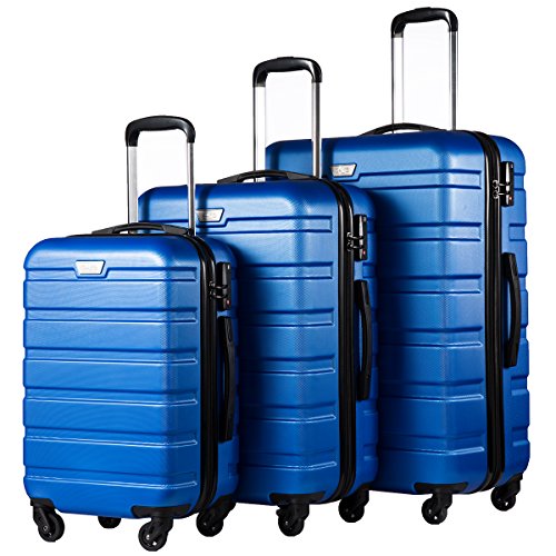 coolife luggage 3 piece set