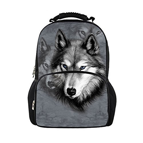 Shop Bigcardesigns Cool Animal Wolf Satchel B – Luggage Factory