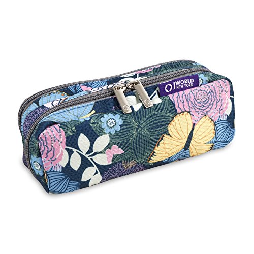 J World New York Girls' Jojo 01 Pencil Case, Secret Garden