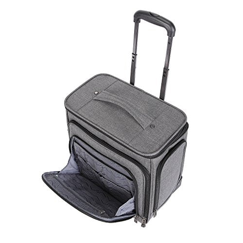 travelers club expandable top suitcase luggage