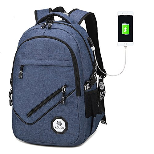 Dofover 15.6 Travel Business Computer/Laptop Backpack with USB Charging ...