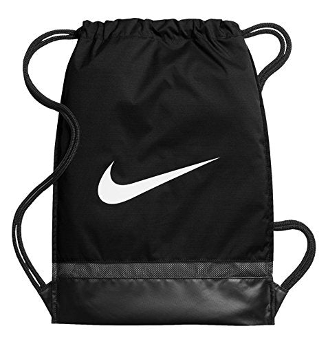 Shop Nike Brasilia Gymsack, Black/Black/White – Luggage Factory