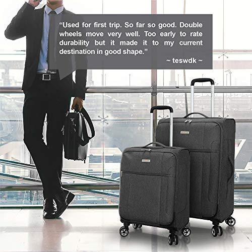 Regent Square Travel - Lightweight Luggage Set With Spinner Goodyear ...