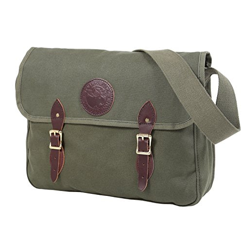 Duluth Pack Standard Book Bag, Olive Drab, 11 X 16 X 4-Inch