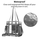 Heavy-duty Clear Bag Stadium Approved, NFL Clear Stadium Tote Crossbody ...