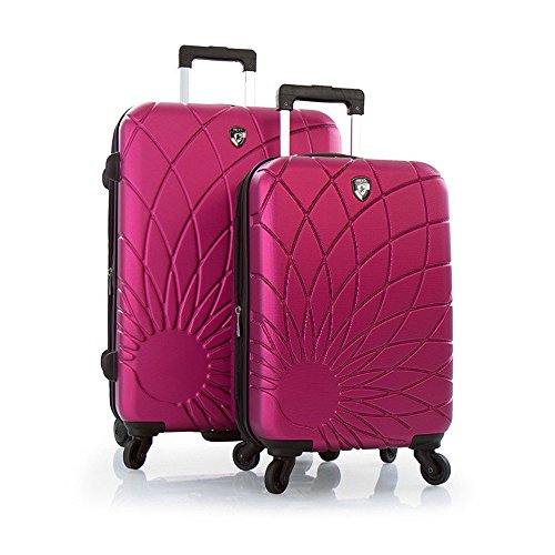 heys pink luggage