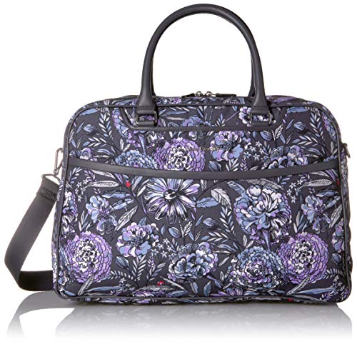 Vera Bradley Iconic Lay Flat Weekender Bag, Lavender bouquet