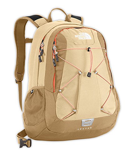 north face backpack tan