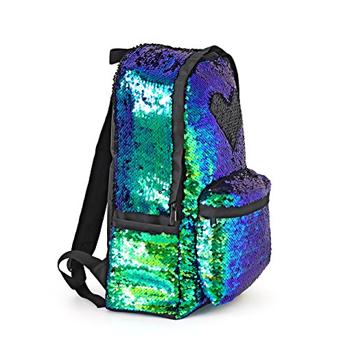 sequin school backpack