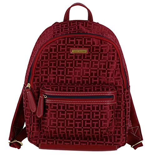 tommy hilfiger mini backpack red