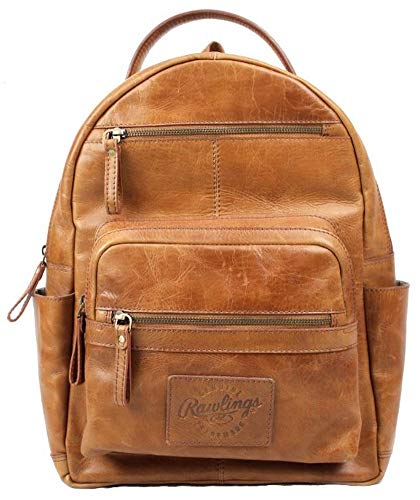 rawlings leather back pack