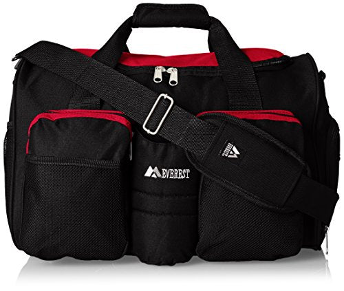 Shop Everest Gym Bag With Wet Pocket, Red, On – Luggage Factory