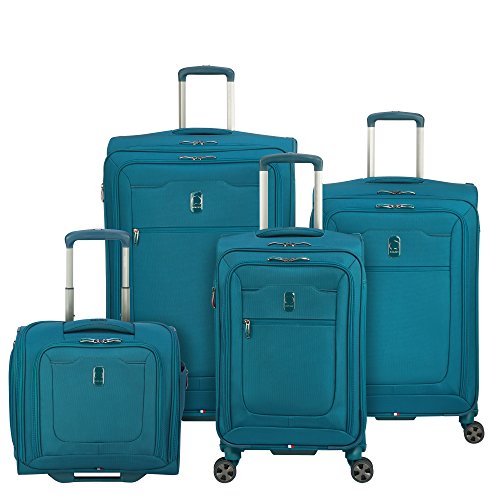 Delsey Luggage Hyperglide 4 Piece Luggage Set Carry On & Checked ...