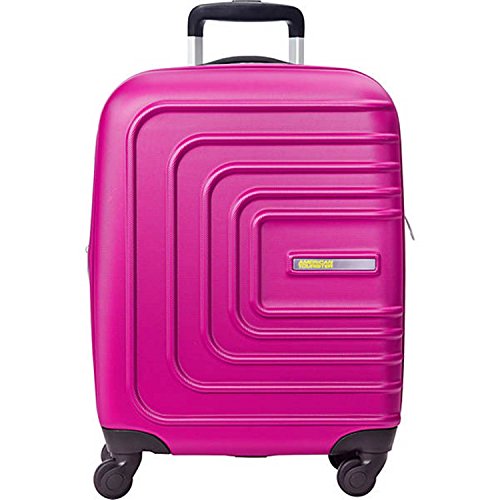 american tourister pink suitcase