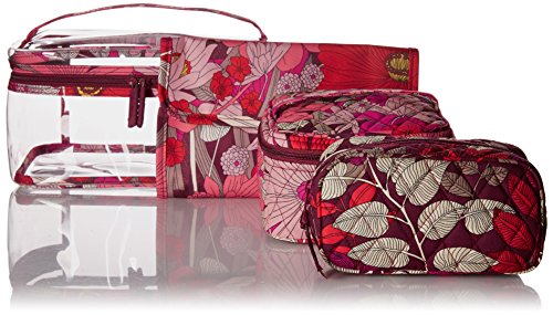 vera bradley travel cosmetic set