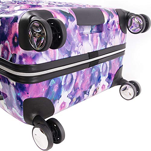 bebe luggage purple