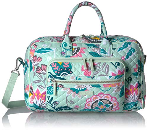 vera bradley mint flowers lunch box