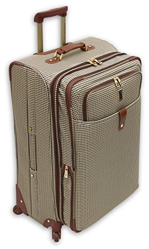 London Fog Luggage Chelsea 29 Inch 360 Expandable Upright Suiter, Olive ...