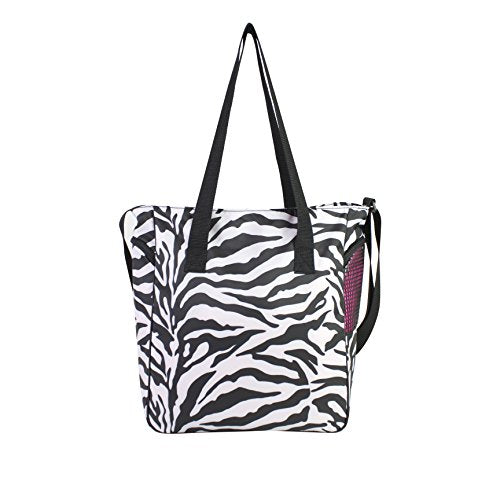 Eastsport Everyday Multi-Function Tote, Gym Bag (Zebra Print)