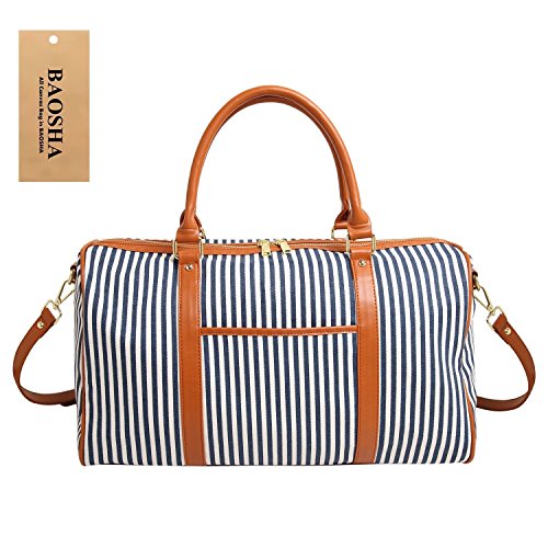 Baosha Hb-25 Ladies Women Canvas Holdalls Weekender Bag Travel Duffel ...