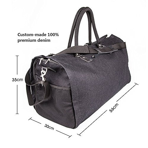 Two-In-One Convertible Travel Garment Bag Carry On Suit Bag, Easily ...
