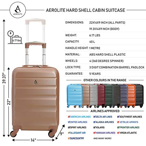 what is the approved size for carry on luggage