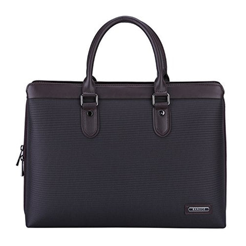 banuce waterproof leather briefcase