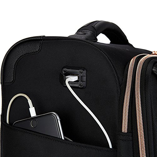 Kensie luggage usb