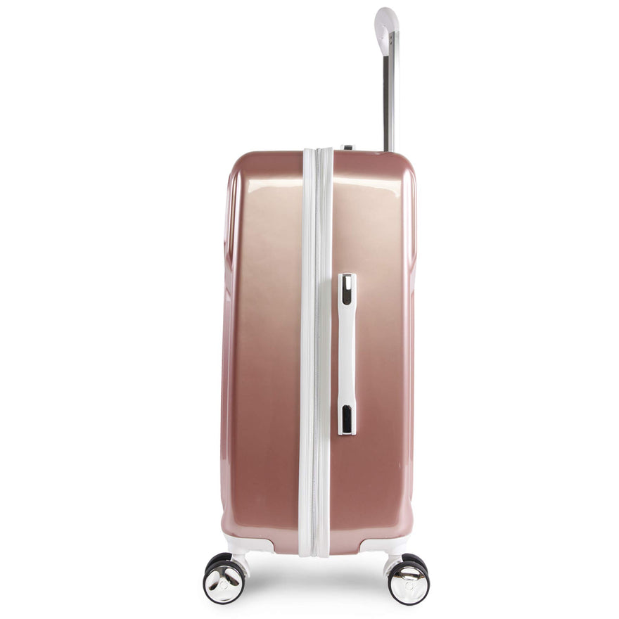 bebe rose gold suitcase