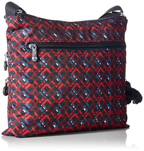 Kipling Alvar Printed Crossbody Bag, Groovy Lines