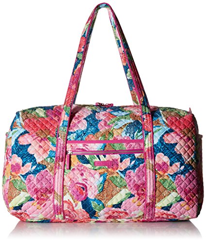 iconic large travel duffel vera bradley