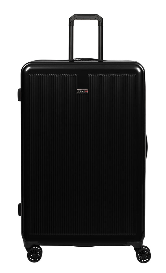 Revo Luna Expandable Hardside Spinner, 32", Black