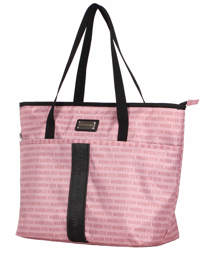 steve madden pink luggage