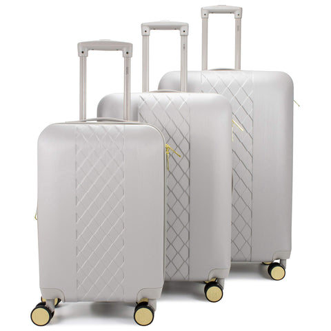 grey luggage sets